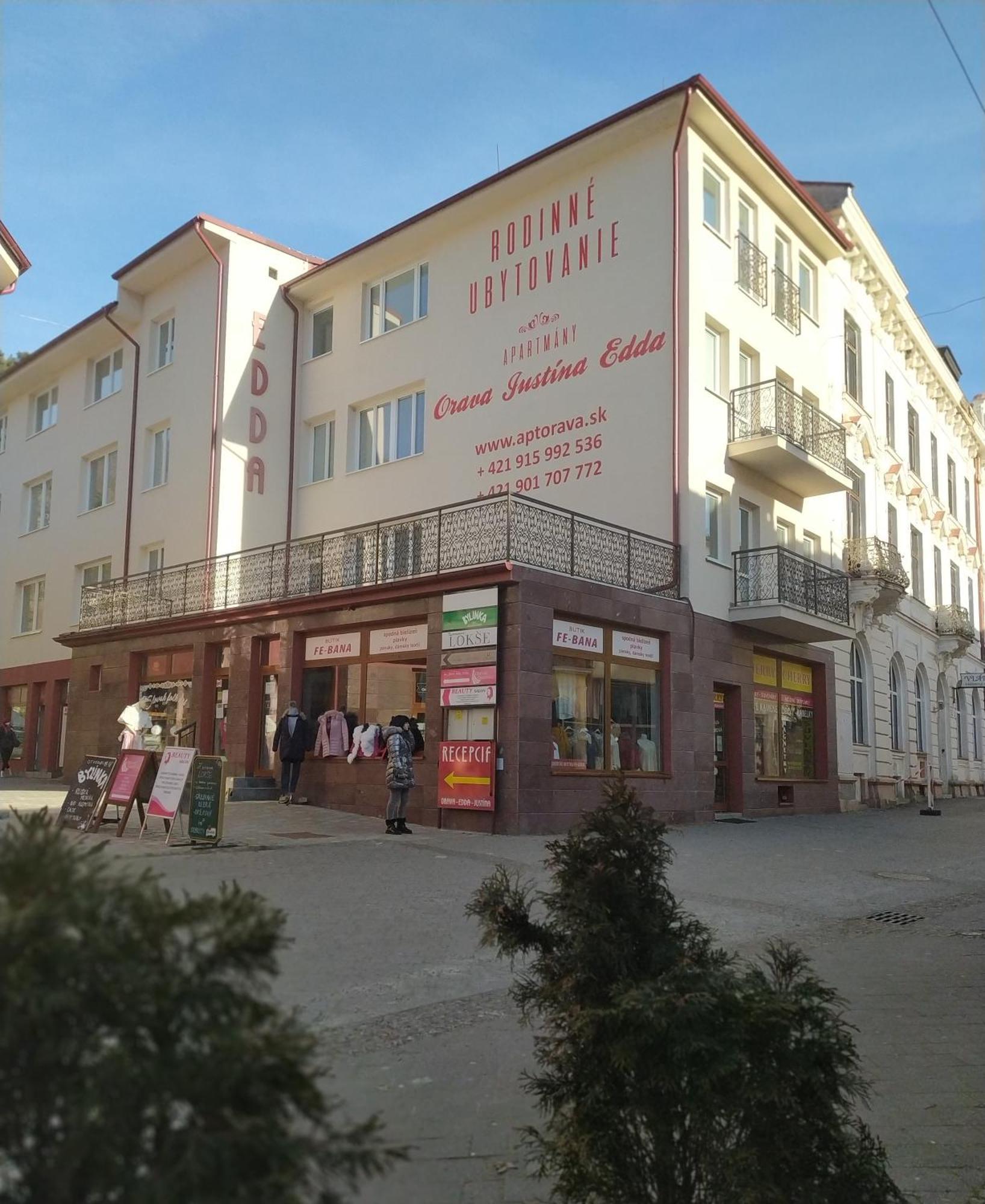 Apartmany Orava-Edda Trenczyńskie Cieplice Zewnętrze zdjęcie